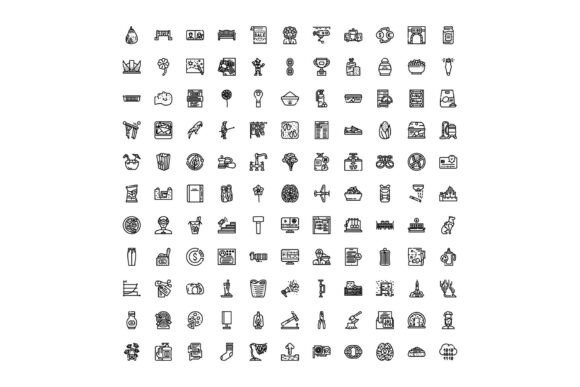 Big Collection of Modern Line Art Icons: A Comprehensive Resource for Designers and Developers