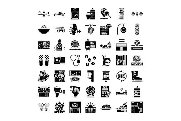 Diverse Collection of Pixel Perfect Blac