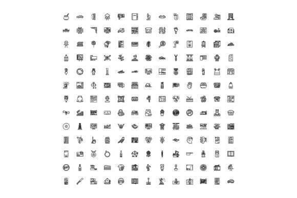 Minimal Line Art Icons Collection for We: A Versatile Tool for Modern Design