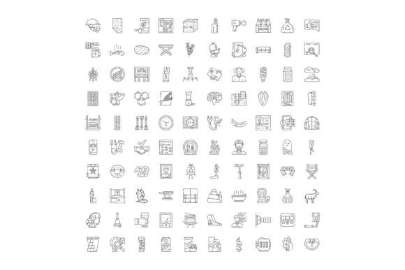 Variety of Line Icons Illustrating Every: A Comprehensive Guide for Modern Designers